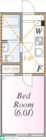 アザーレ・バモス宮前平の物件間取画像